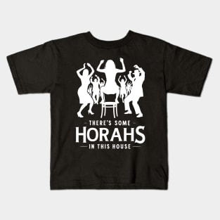 Funny Jewish Holiday - There's some Horahs in this House - Rap Parody Kids T-Shirt